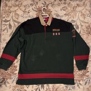 Tommy Hilfiger Outdoors Expedition Patrol 082 Rugby Shirt Mens XL